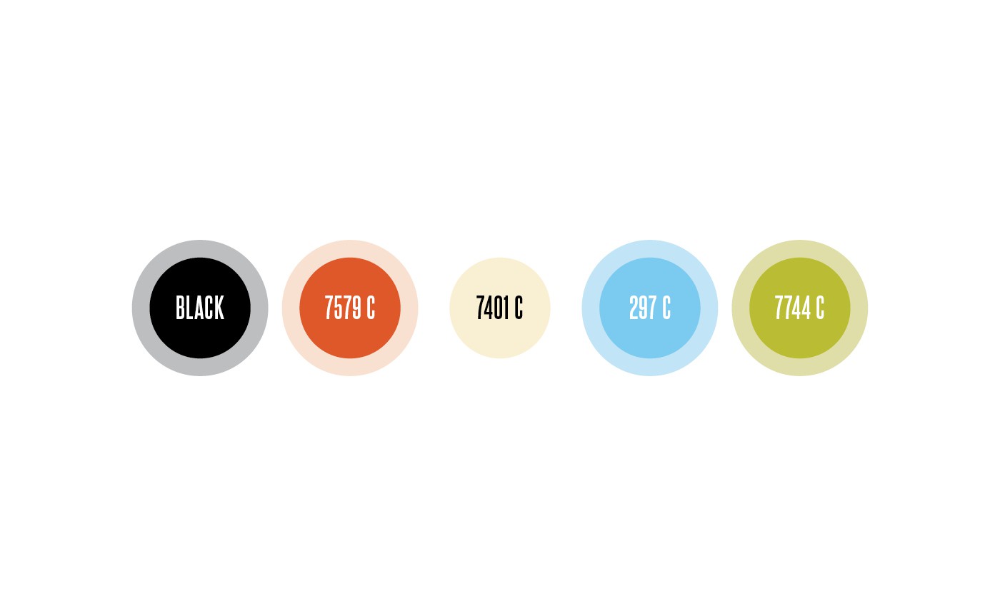 After The Tone brand color palette