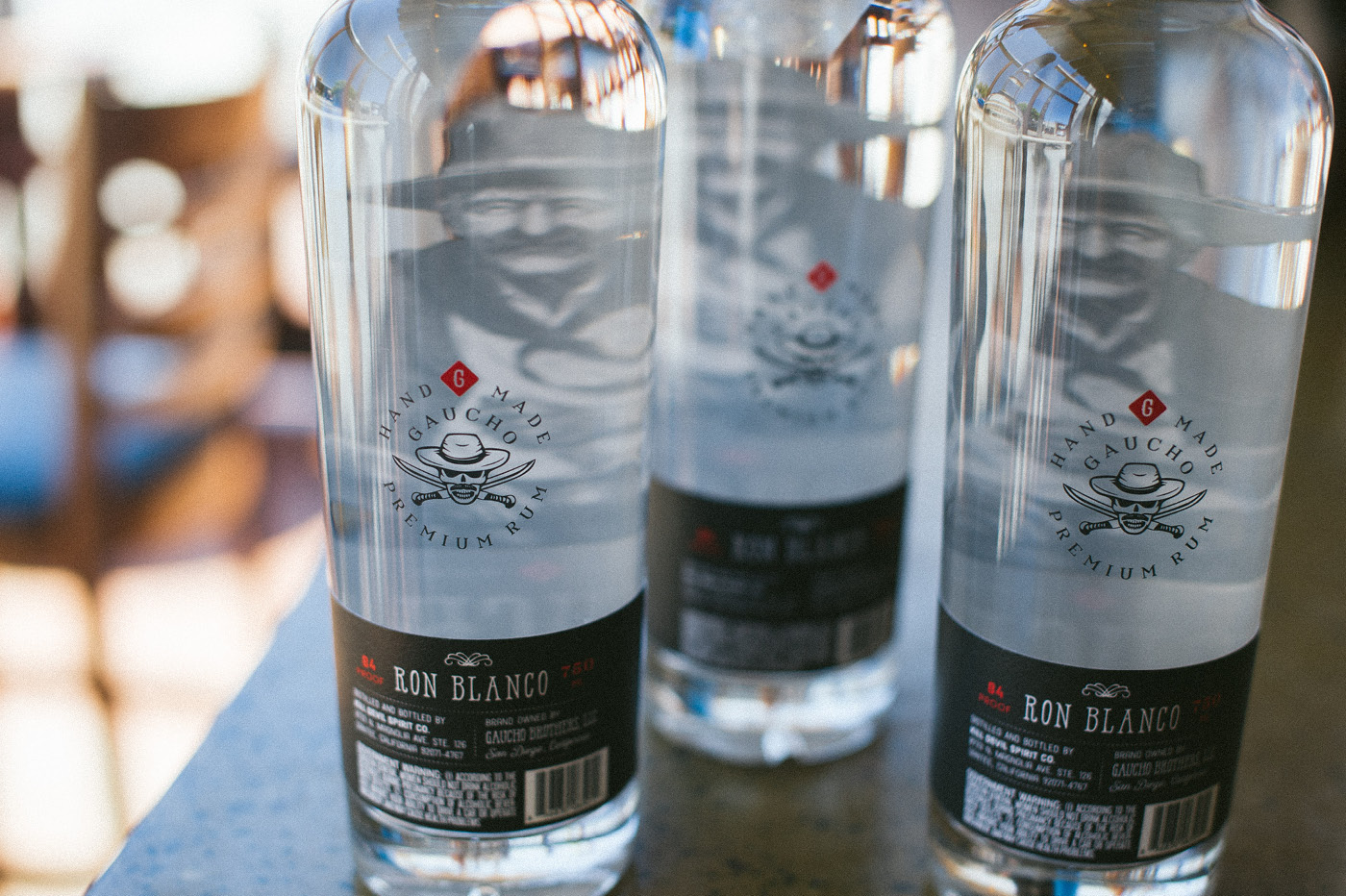 Gaucho Rum bottle design variation