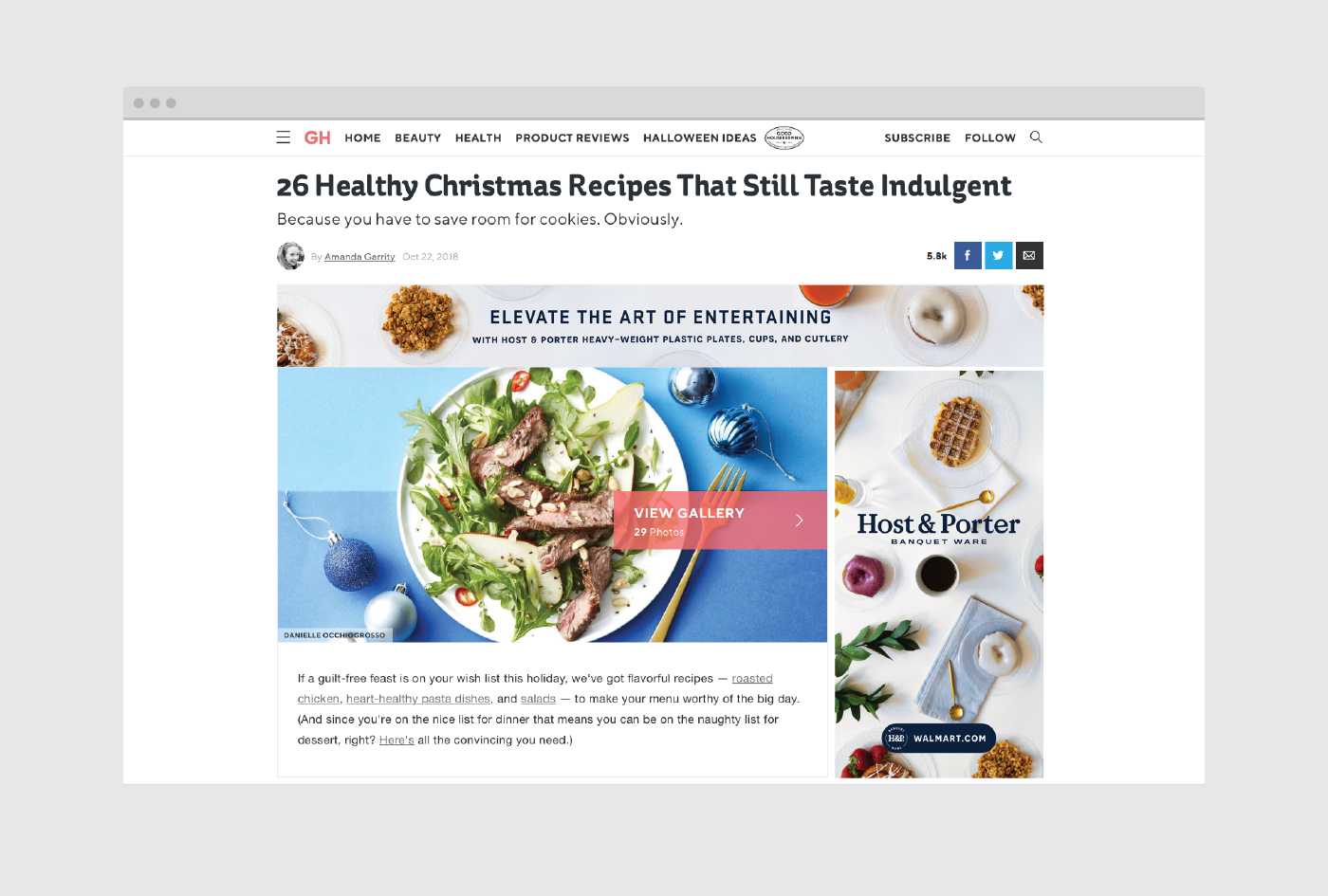Host & Porter digital marketing strategy