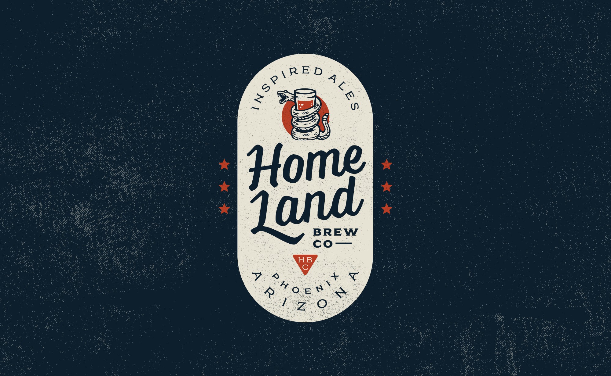 Home Land Brew Co brewery branding