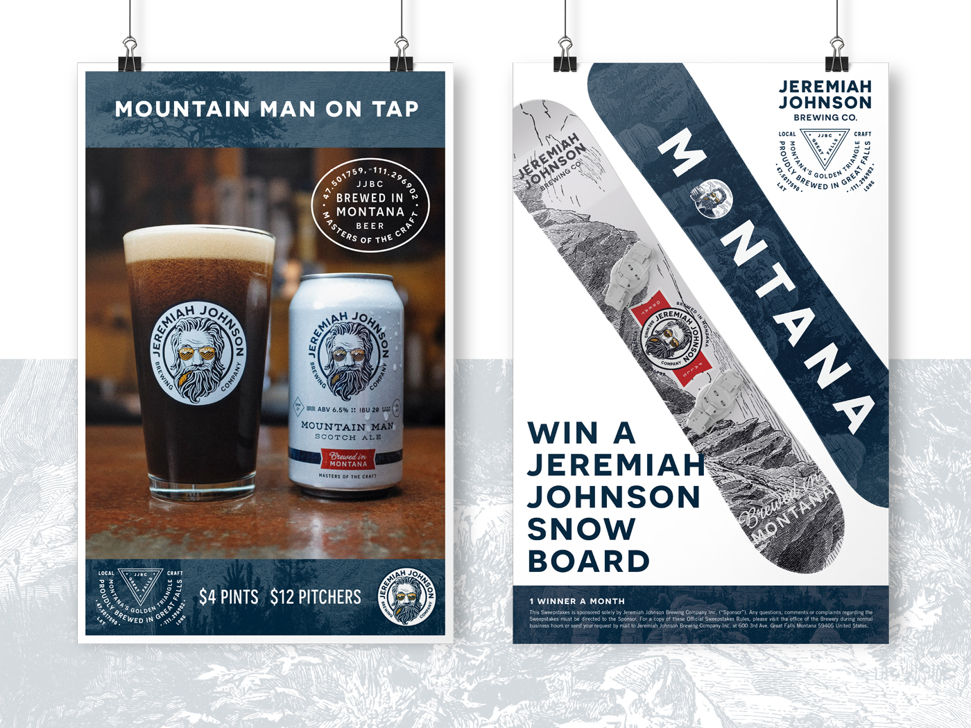 Jeremiah Johnson brand system execution additional view