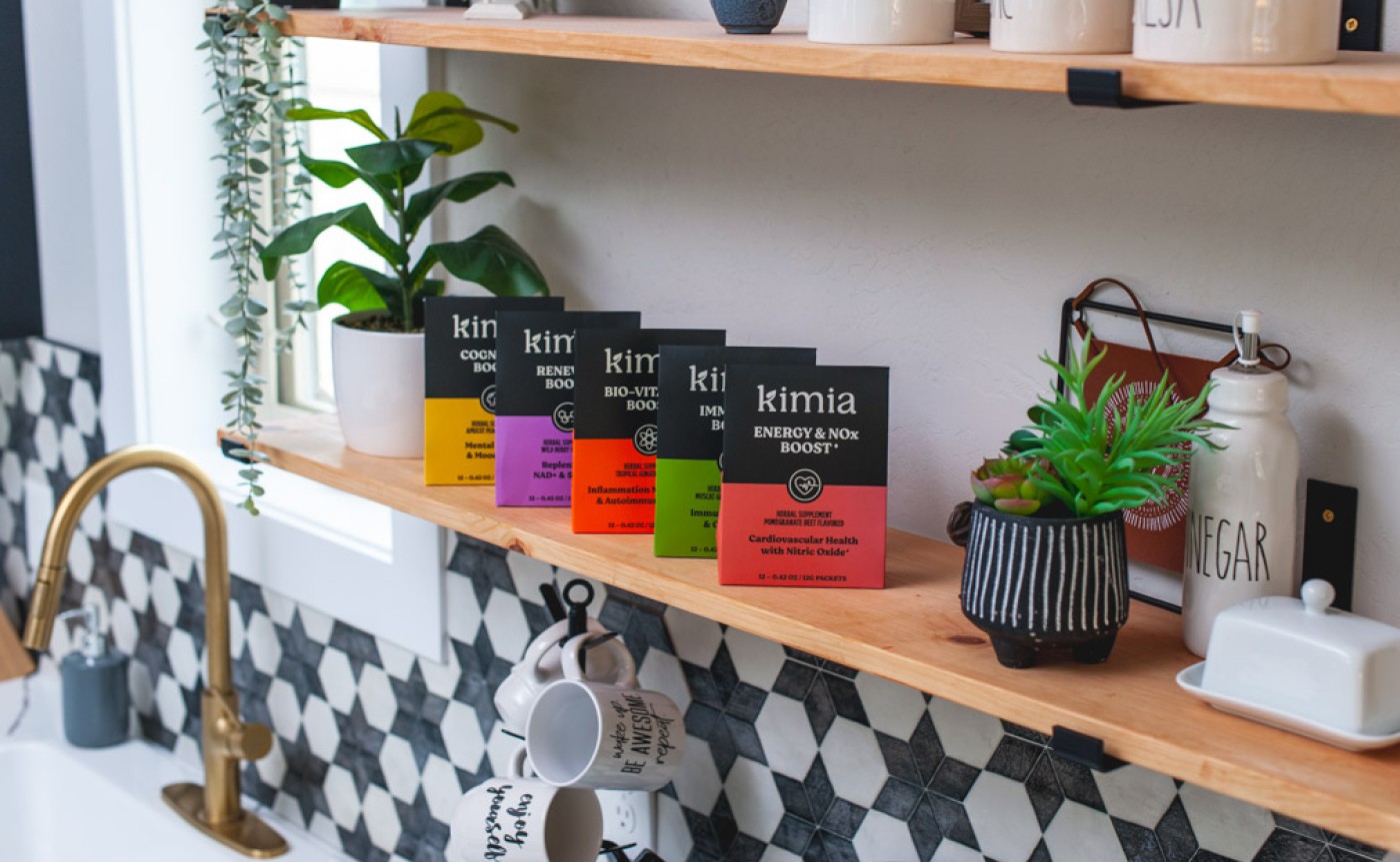 Kimia Wellness photography mockup