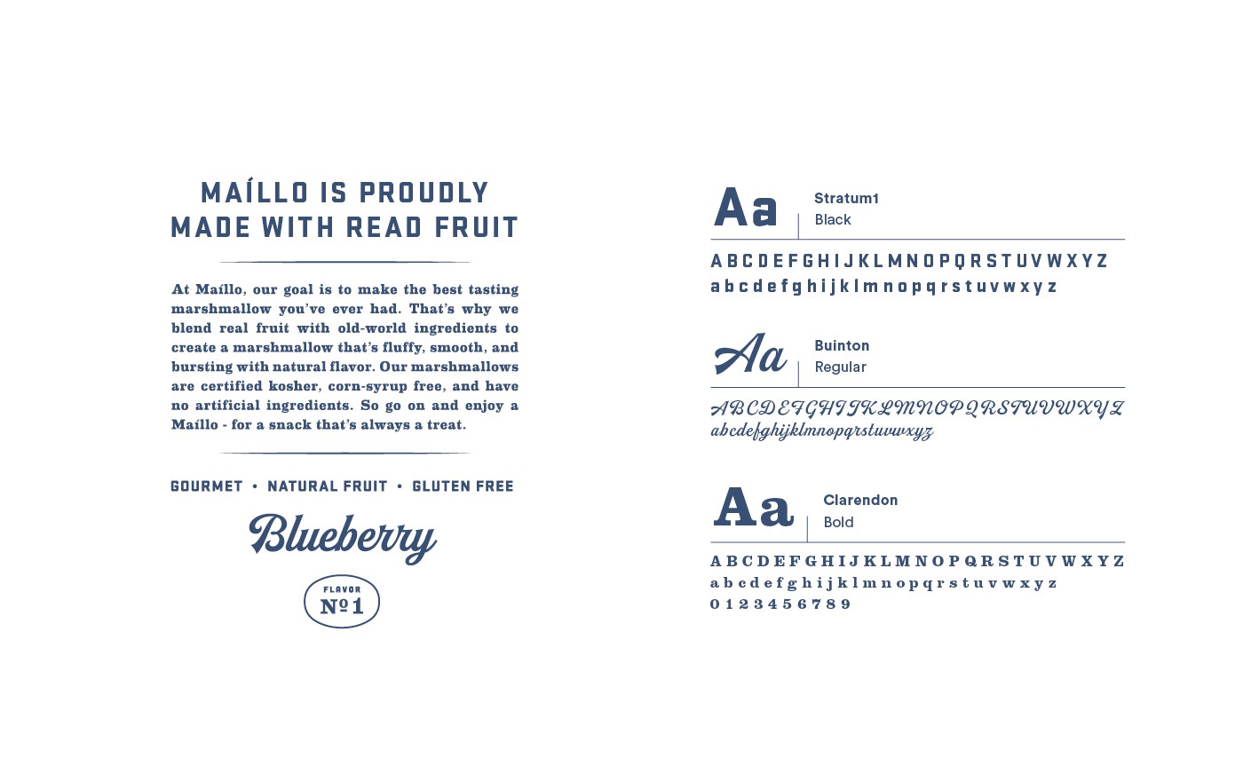Maillo typography