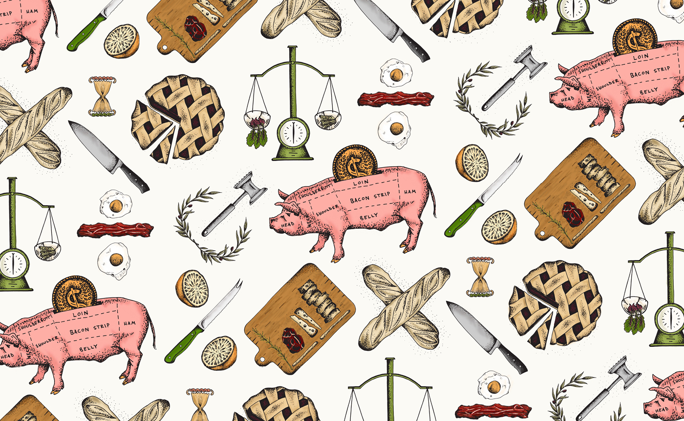 Mise full color illustration