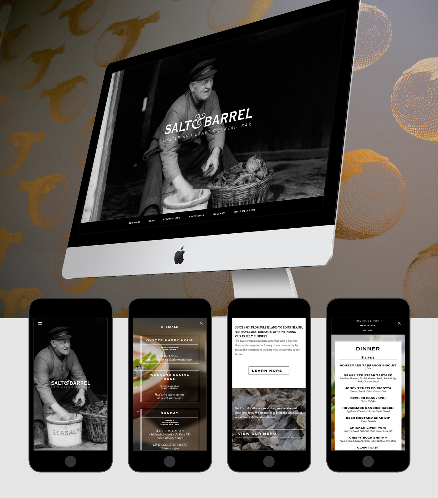 Salt & Barrel website