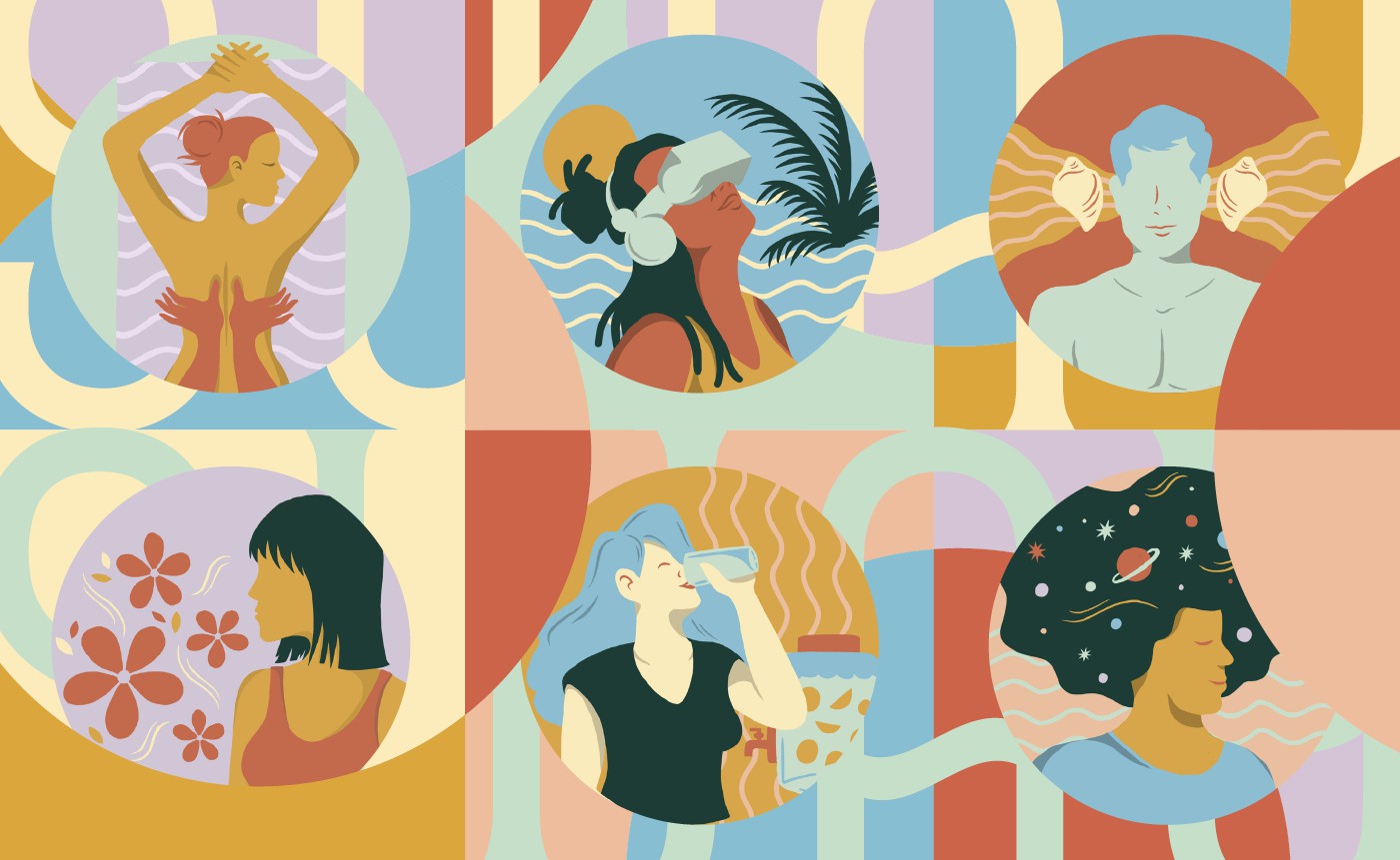 Sway Spa mural design application