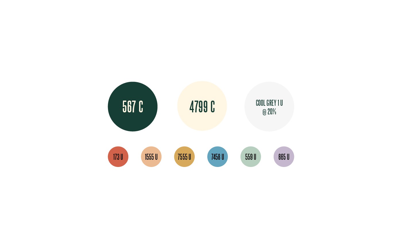 Sway Spa color palette