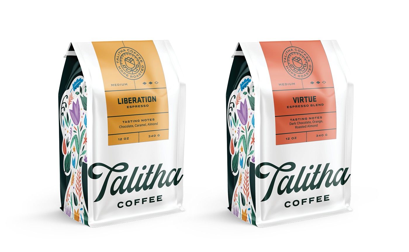 Talitha Coffee package design