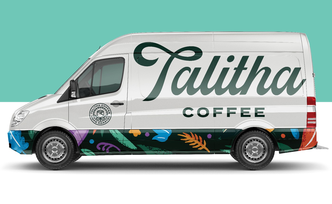 Talitha Coffee package design variation