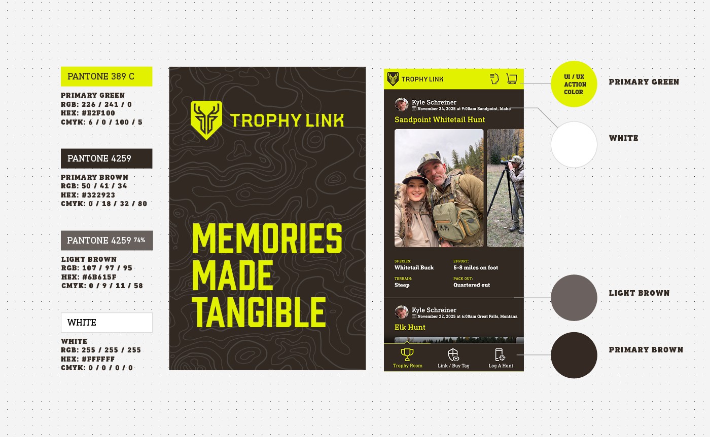 Trophy Link brand application 13