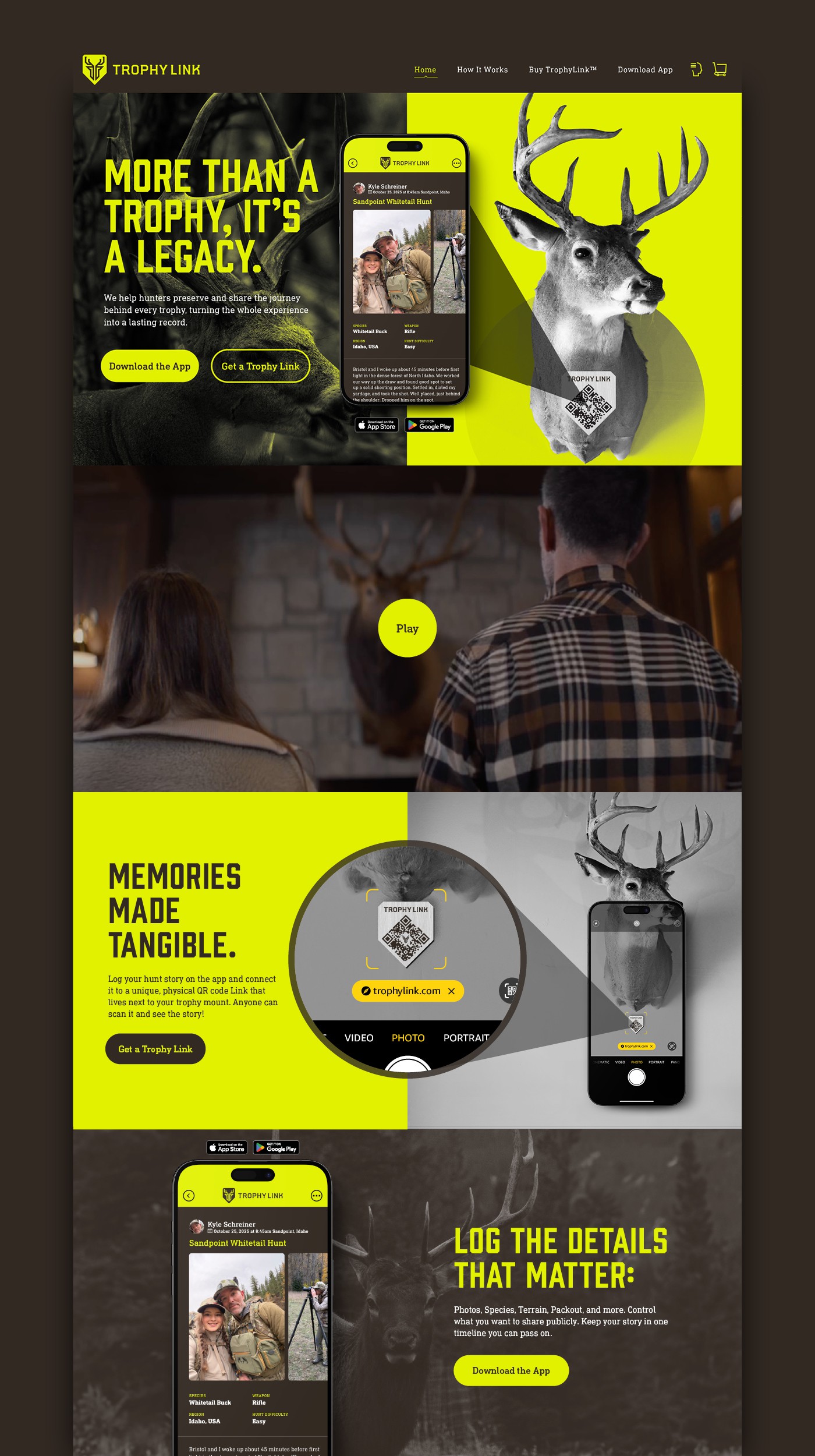 Trophy Link brand application 21