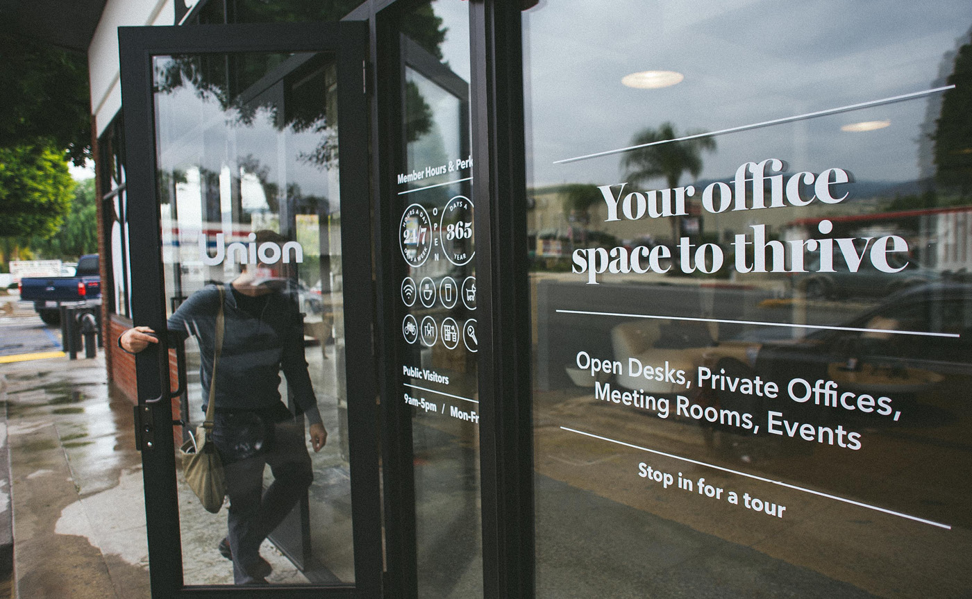 Union Cowork brand buildout variation