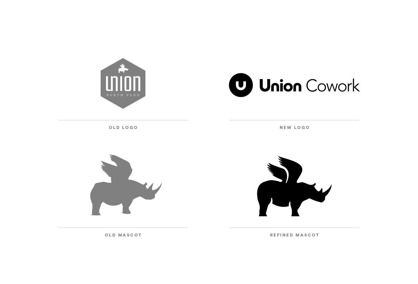 Union Cowork brand overhaul