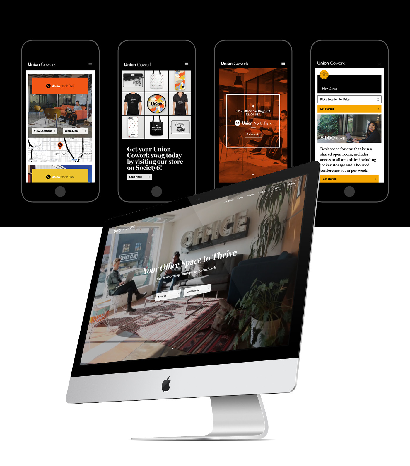 Union Cowork website