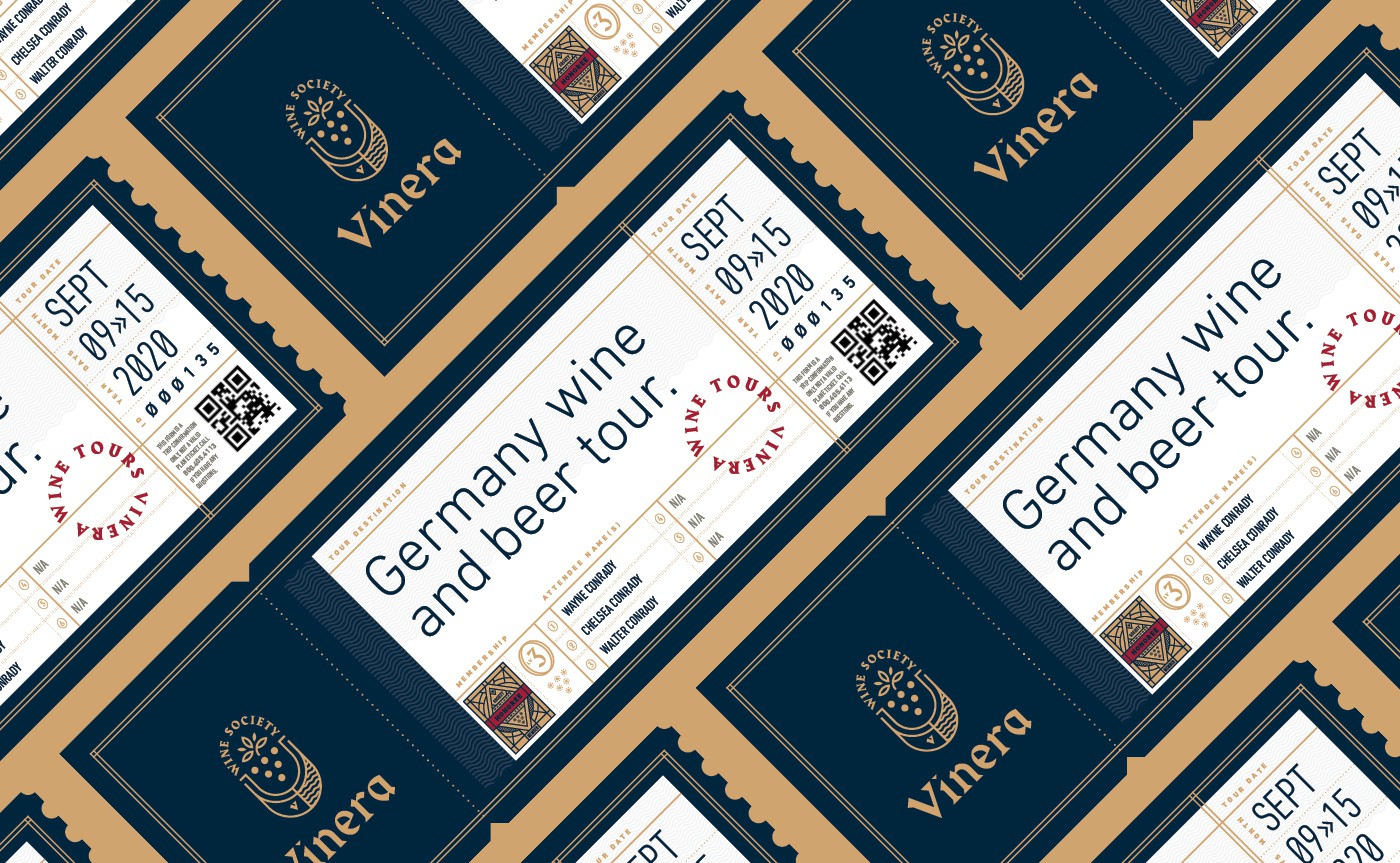 Vinera Wine Society brand overview
