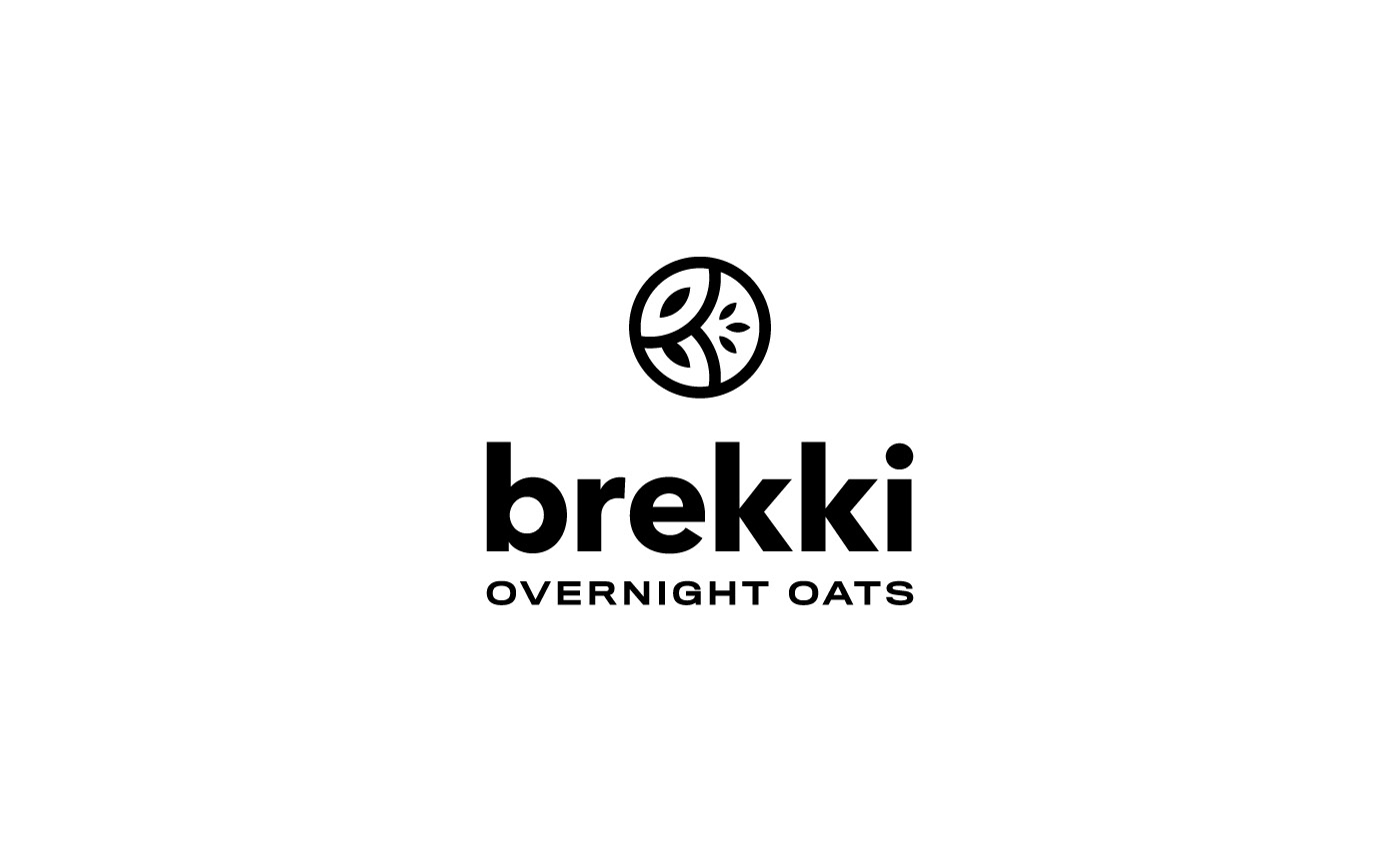 Brekki primary logo design
