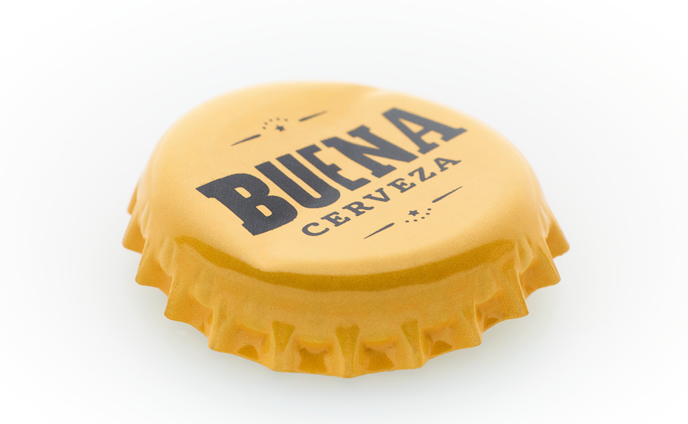 Buena Cerveza 24-pack design detail