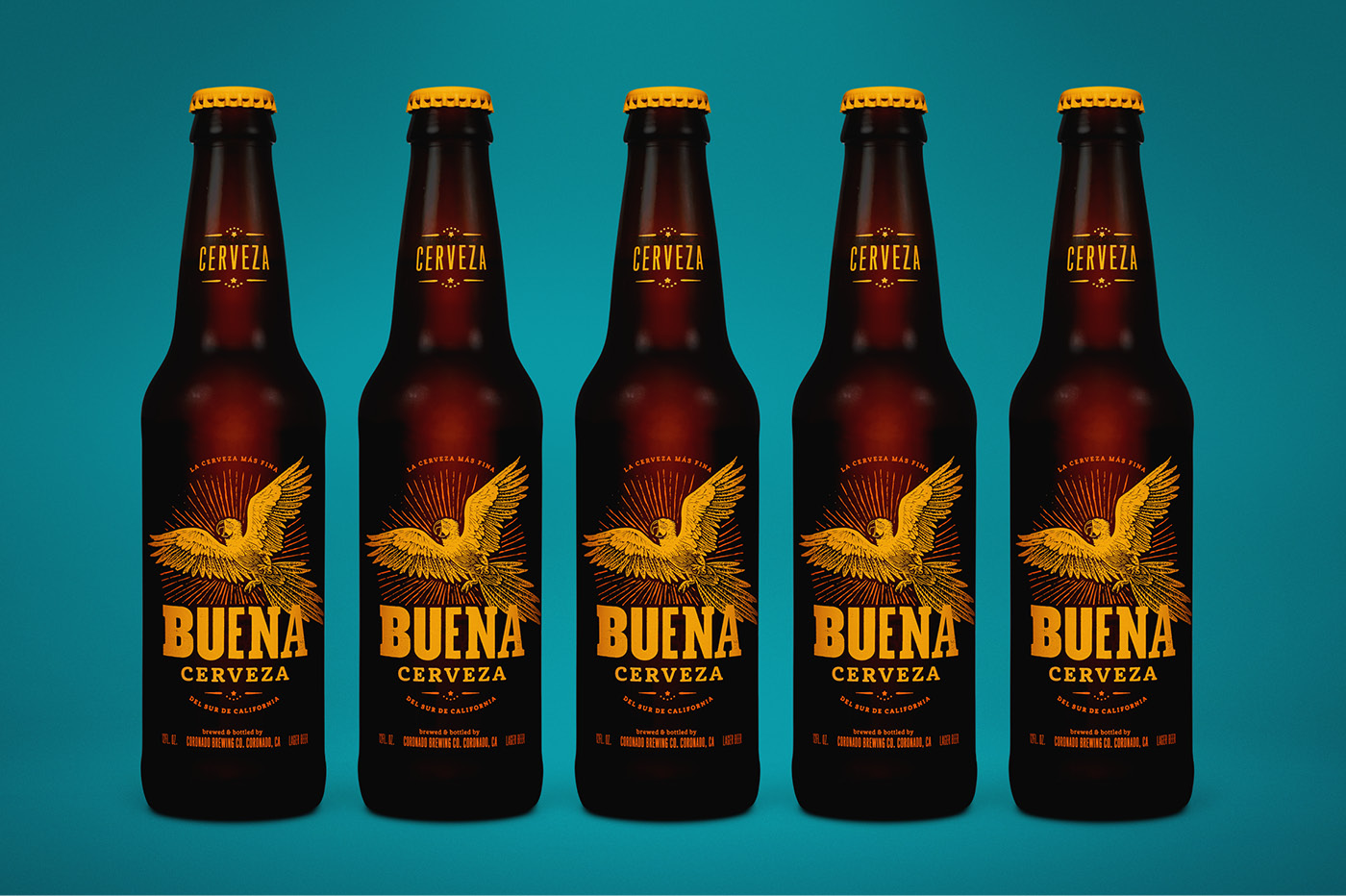 Buena Cerveza bottle design