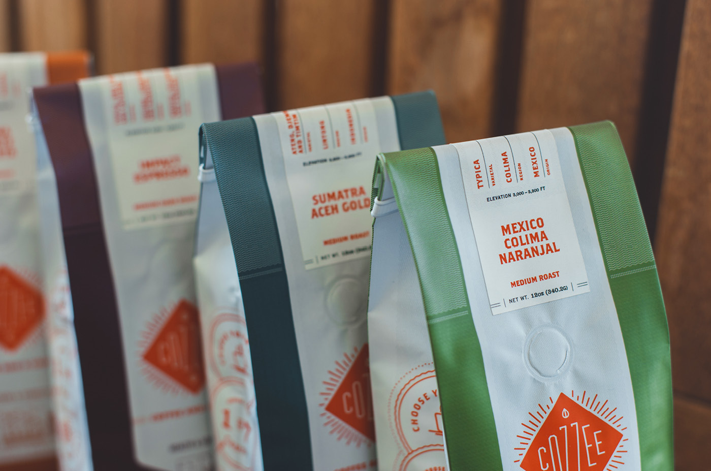 Cozzee Coffee bag design system